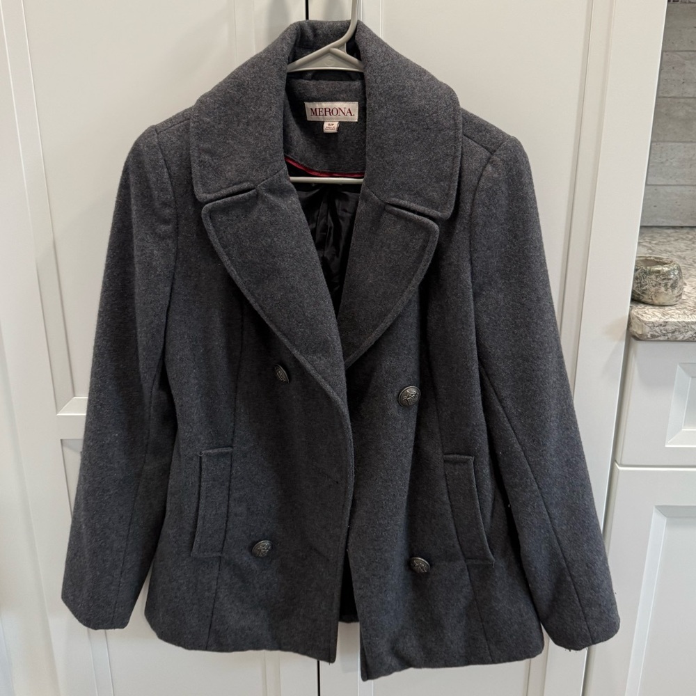 Merona Grey Pea Coat